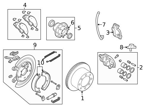 Parking Brake for 2012 Ram 2500 #0