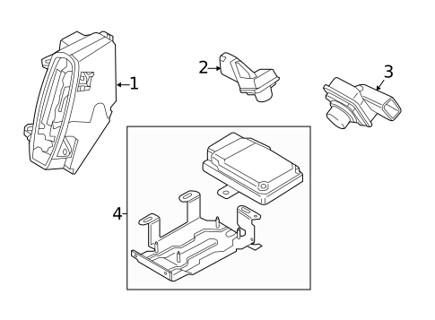 Electrical Components for 2019 Lincoln Nautilus #3