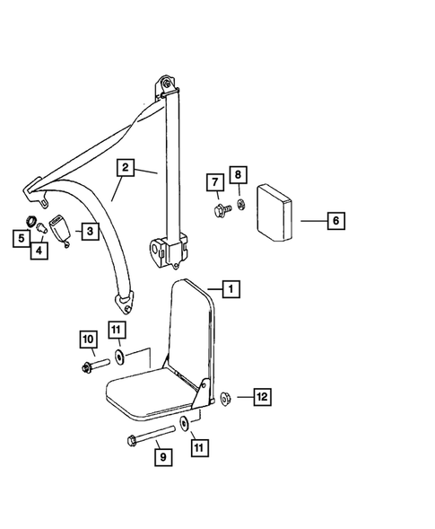 Front Seats - First Row for 2009 Dodge Sprinter 3500 #7