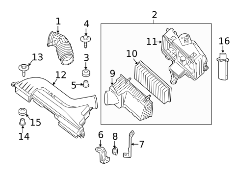 Powertrain Control for 2014 Nissan Rogue Select #5