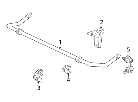 Stabilizer Bar & Components for 2000 Honda S2000 #0