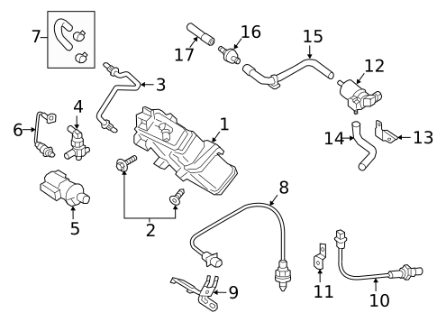 Powertrain Control for 2017 Genesis G90 #1