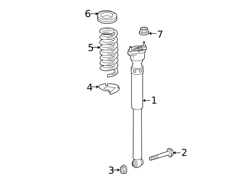 Shocks & Components for 2013 Mercedes-Benz E350 #2