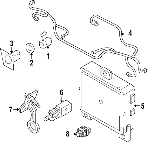 Electrical Components for 2025 Audi RS3 #1