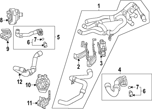 Hoses & Lines for 2025 Audi Q4 e-tron Sportback #0