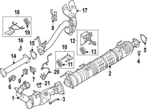Exhaust Components for 2025 Ford F-350 Super Duty #0
