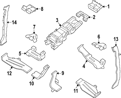 Ducts for 2024 Porsche Cayenne #0