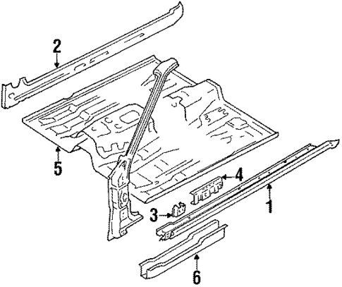 Rocker for 1985 Nissan Maxima #0