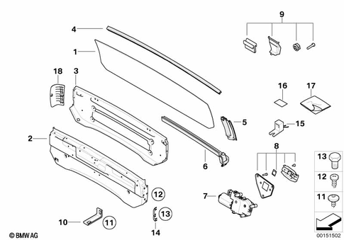 Folding Top for 2005 BMW 645Ci #3