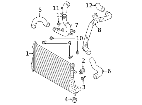 Intercooler for 2022 Volkswagen Jetta #0