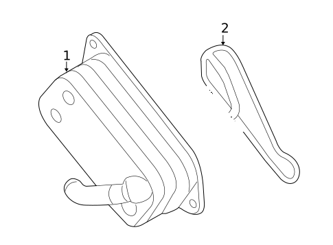Oil Cooler for 2011 BMW X6 #0