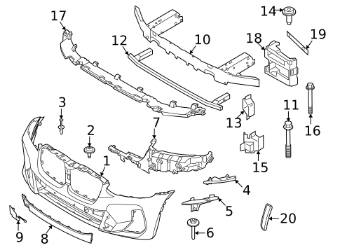 Bumper & Components - Front for 2015 BMW 428i xDrive Gran Coupe #17