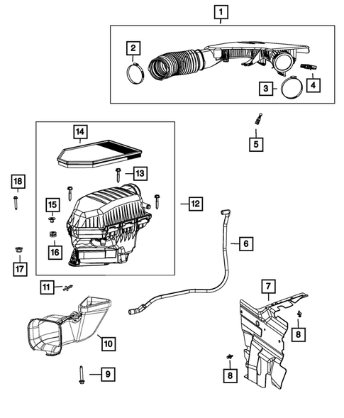 Air Cleaner for 2022 Dodge Charger #3