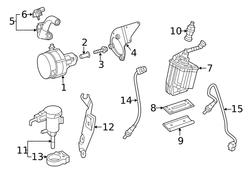 Emission Components for 2014 Mercedes-Benz SL65 AMG #0