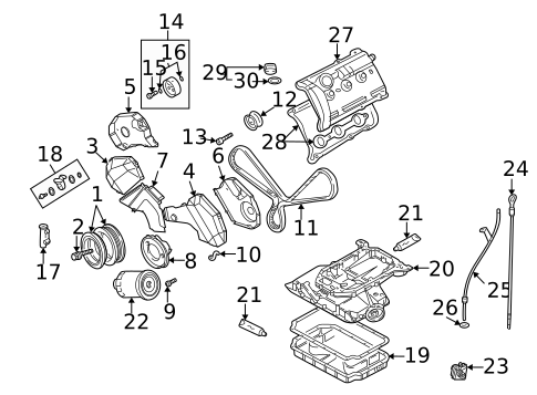 Engine Parts for 2001 Audi Allroad Quattro #0
