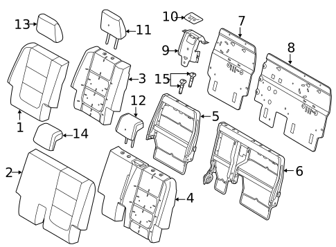 Second Row Seats for 2012 Ford Explorer #2