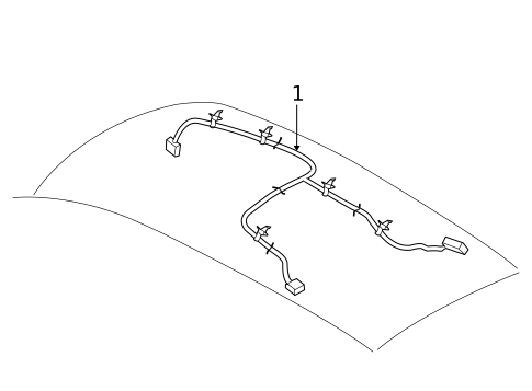 Antenna & Radio for 2008 Nissan Quest #1