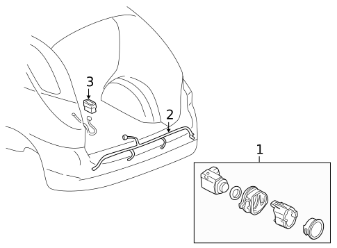 Electrical Components for 2007 Buick Rendezvous #2