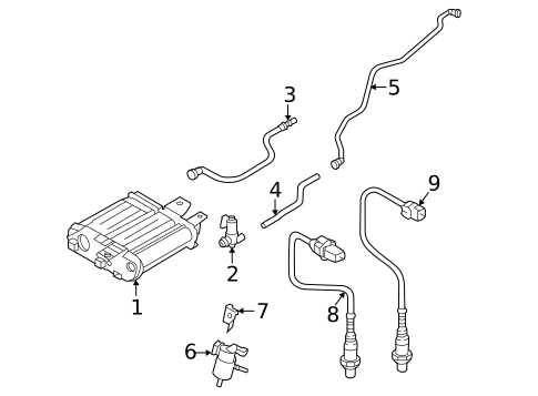 Emission Components for 2025 Kia Sorento #2