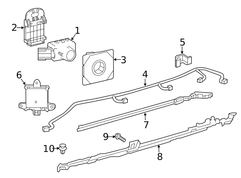 Electrical Components for 2018 Lexus RX450hL #2