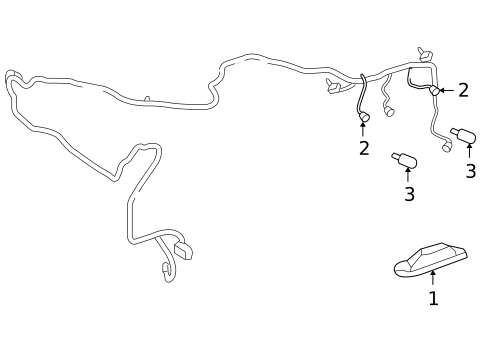 Bulbs - Chassis for 2004 Cadillac XLR #1