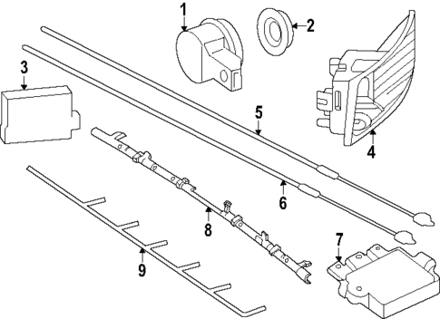 Electrical Components for 2024 Mercedes-Benz EQE SUV AMG® #4