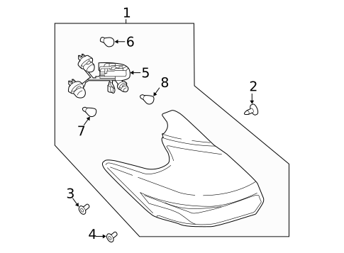 Tail Lamps for 2025 Nissan Kicks Play #0
