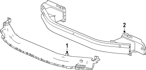 Bumper & Components - Front for 2024 Honda Accord #1