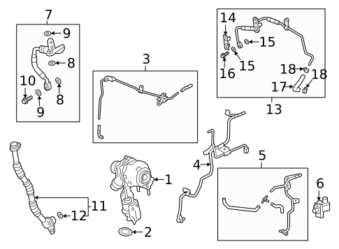 Turbo Charger for 2019 GMC Terrain #0