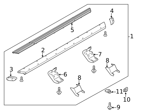 Running Board for 2012 Ford F-150 #20
