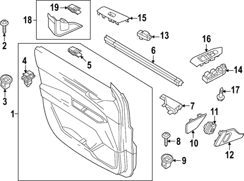 Front Door for 2023 Mazda CX-50 #0
