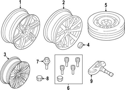 Wheels for 2019 Volvo S90 #2