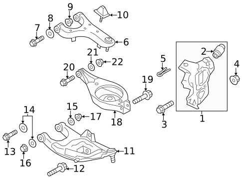 Rear Suspension for 2009 INFINITI QX56 #3