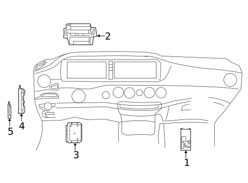 Control Units for 2019 Mercedes-Benz S 560 #1