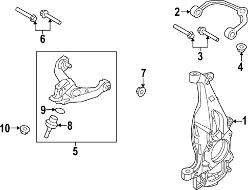 Suspension Components for 2023 Ford F-150 Lightning #1