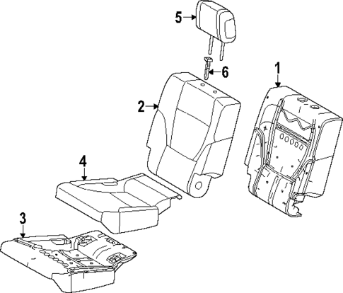 Second Row Seats for 2024 Toyota Sequoia #3