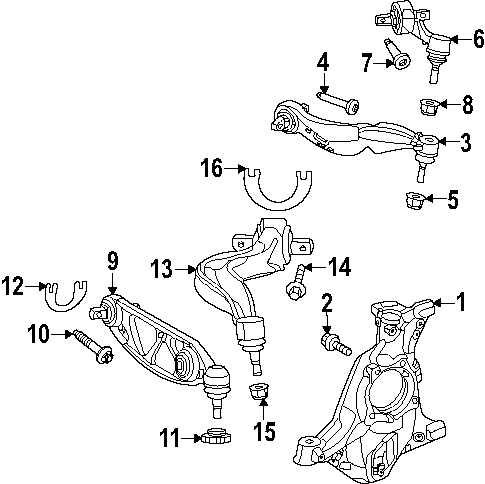 Suspension Components for 2024 Mercedes-Benz SL43 AMG #0