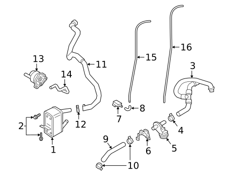 Trans Oil Cooler for 2023 Porsche 718 Boxster #1
