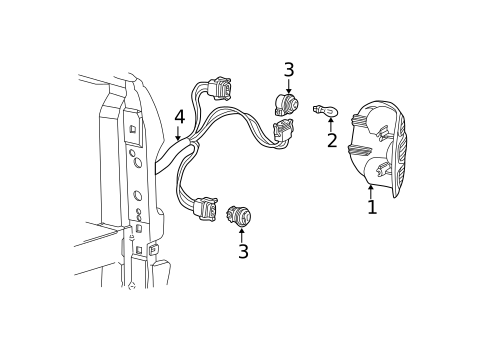 Combination Lamps for 2003 Ford F-150 #2