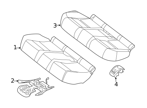 Second Row Seats for 2018 Mercedes-Benz E 63 AMG® S #2