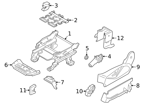 Tracks & Components for 2023 Ford Transit Connect #1