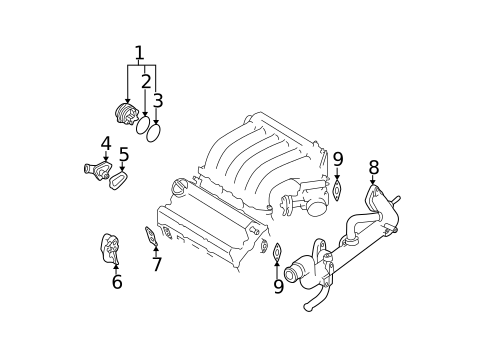 Water Pump for 2004 Nissan Altima #0