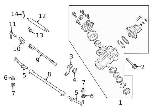 Steering Gear & Linkage for 2022 Ford F-350 Super Duty #2