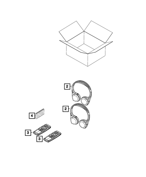 Radio, Antenna, Speakers, DVD, and Video systems for 2020 Chrysler Voyager #12