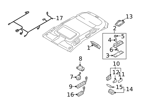 Sunroof for 2004 Volkswagen Touareg #1