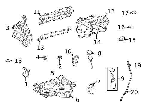 Engine Parts for 2003 Mercedes-Benz C32 AMG #0