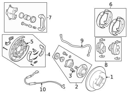 Anti-Lock Brakes for 2010 Kia Optima #1