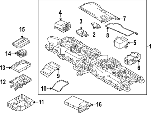 Battery for 2025 Volvo EC40 #8