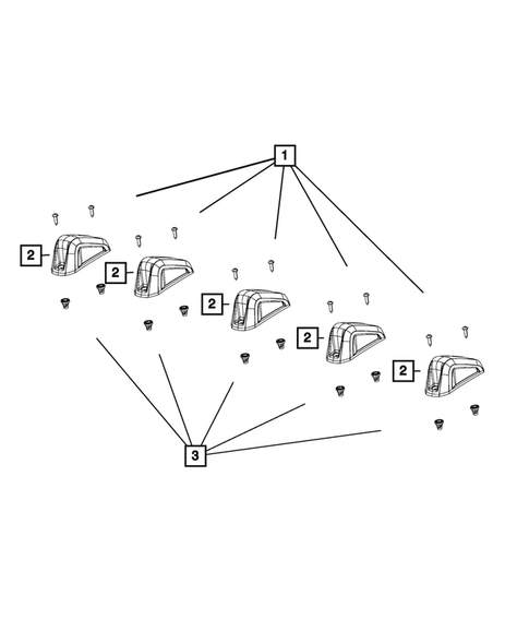 Lamps-Interior and Exterior for 2014 Ram ProMaster 3500 #2