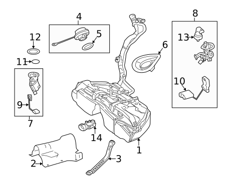 Fuel System Components for 2023 Mercedes-Benz Sprinter 1500 #4